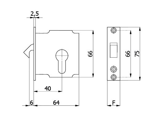 OMEC 1246 GLASDEURSLOT