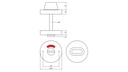 INTERSTEEL WC ROZET