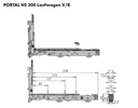 SI-SIEGENIA HS200 TS C1 LOOPWAGEN HEFSCHUIFRAAM