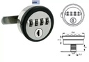 EURO-LOCKS CODESLOT VOOR LOCKERS A199
