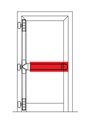 FAPIM OLTRE PANIEKSLUITING: 8263 RODE PUSHBAAR 1194MM