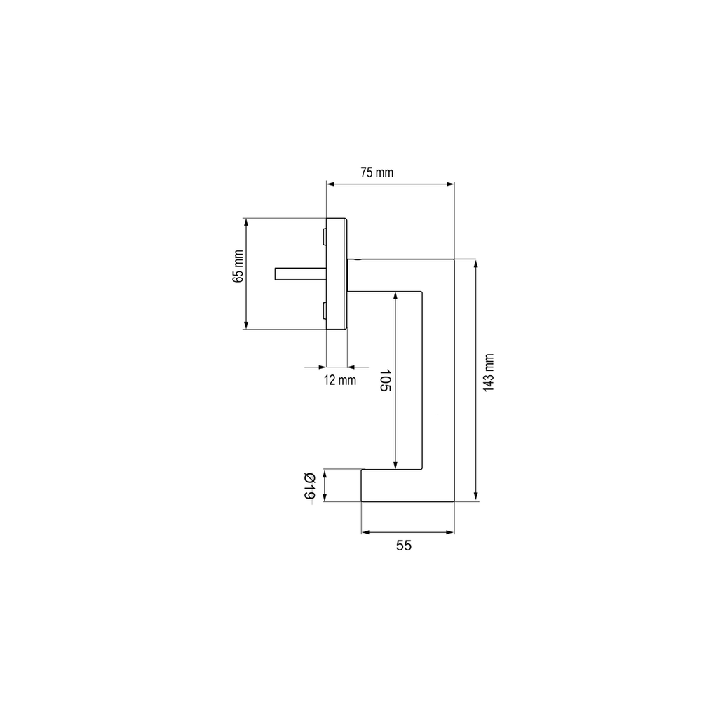 KARCHER DESIGN KOS EF204 RAAMKRUK