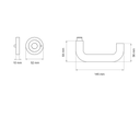 KARCHER DESIGN KD COMFORT CRETE XL ER17 KRUKKENPAAR OP ROZET