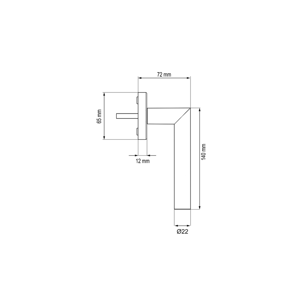 KARCHER DESIGN RHODOS XL EF184 RAAMKRUK