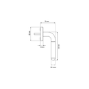 KARCHER DESIGN LIGNANO STEEL EF354 RAAMKRUK