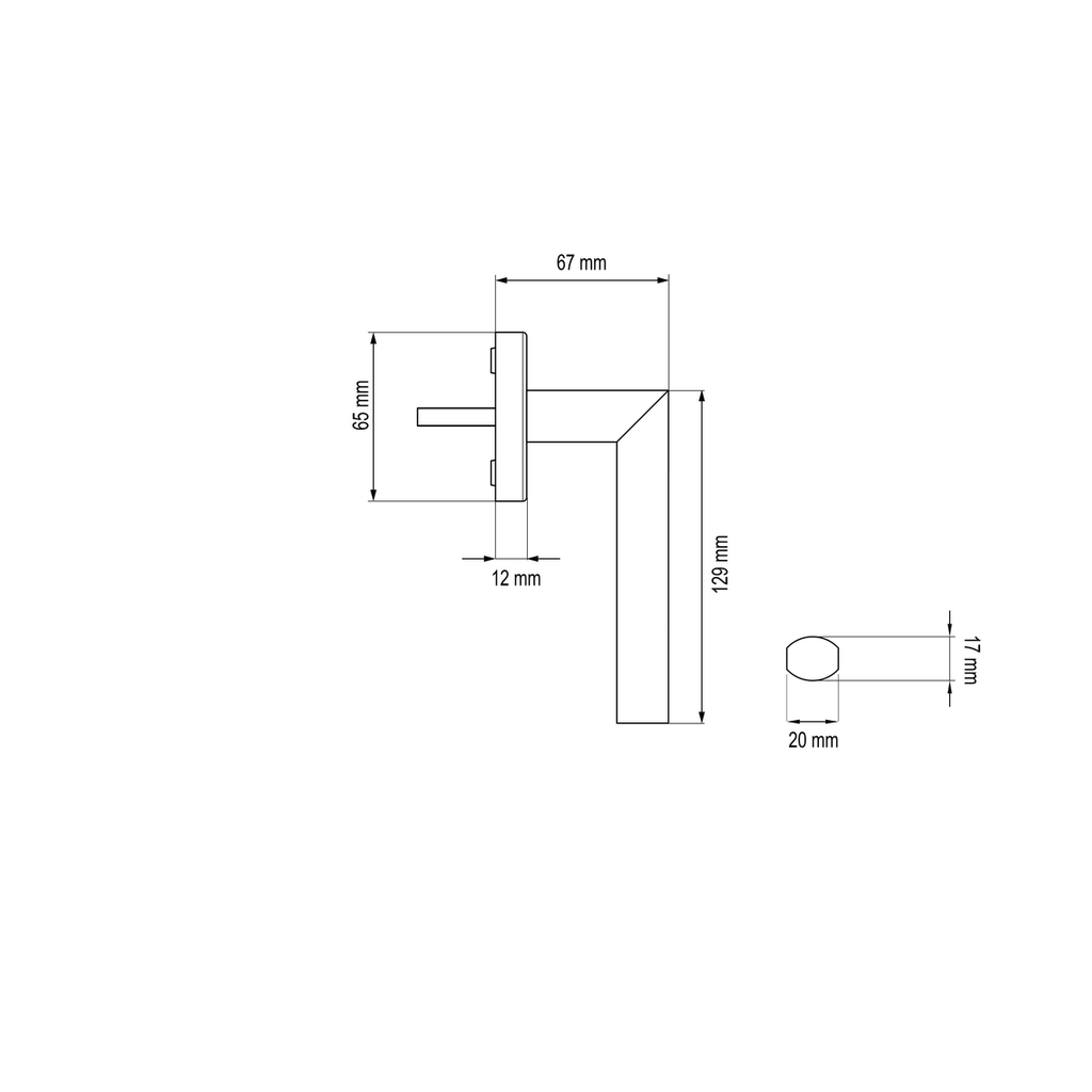 KARCHER DESIGN PORTO EF434 RAAMKRUK