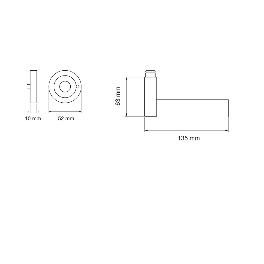 KARCHER DESIGN KD COMFORT MADEIRA LEER ER45L KRUKKENPAAR OP ROZET
