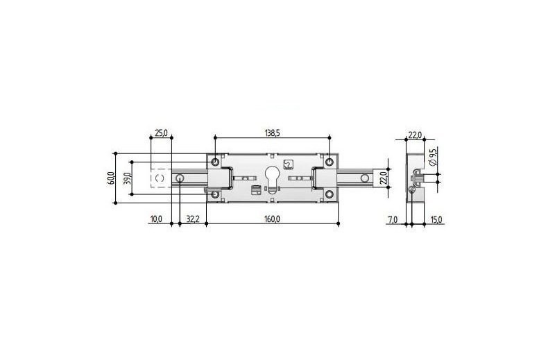 PREFER SERIE 6221 SLOT VOOR GARAGE EN ROLLUIK