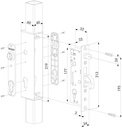 LOCINOX H-METAL INSTEEKSLOT VOOR METAAL PROFIELEN (kopie)