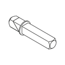 WISSELSTIFT VOOR INSTEEKMONTAGE