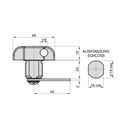 BASI HS 361 DRAAIBOUTSLOT VOOR HANGSLOTEN