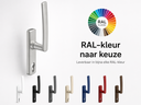 FAPIM PRISMA HEFSCHUIFRAAM HS-5126 HANDGREEP BINNEN - op RAL-kleur