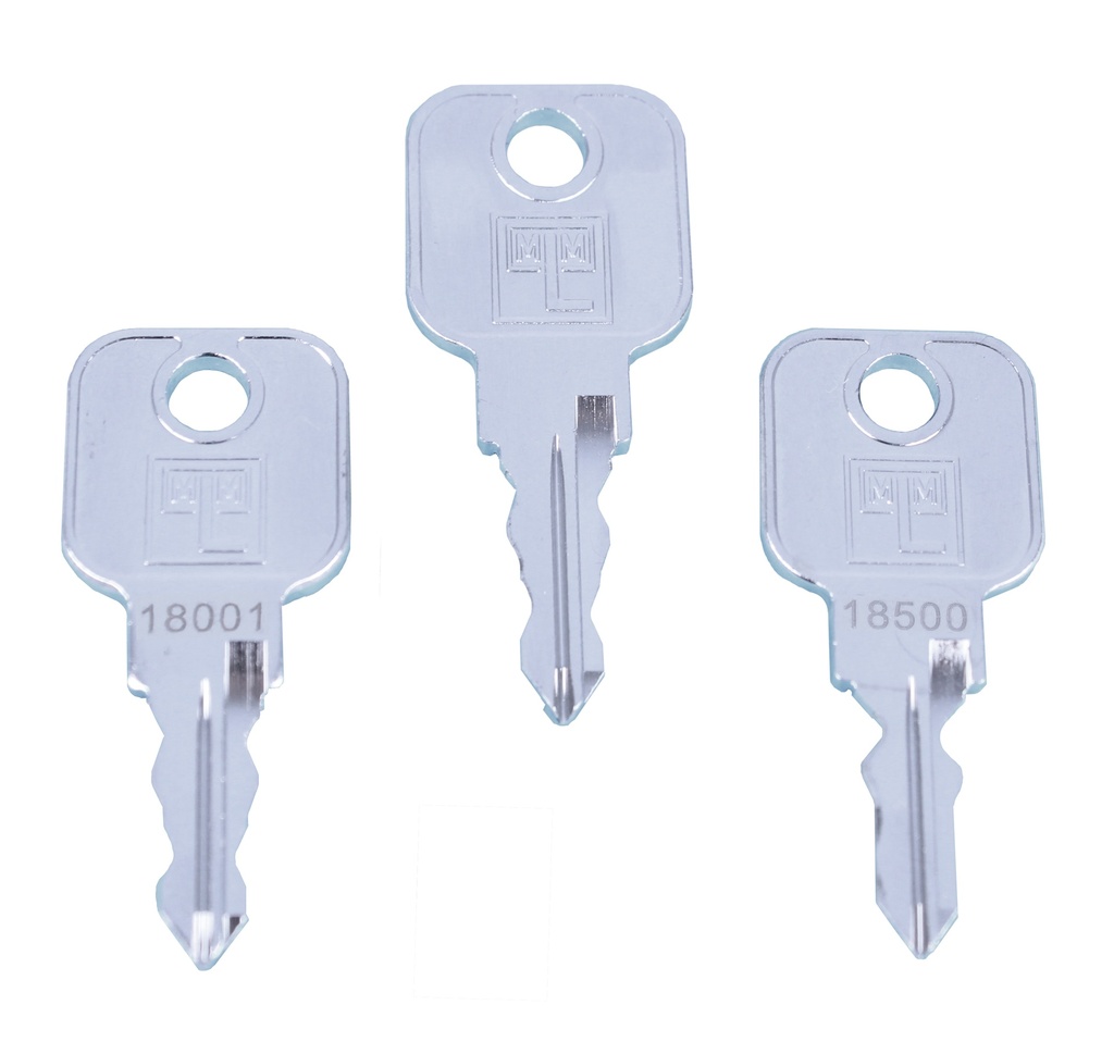 MLM LEHMANN TYPE B1 SLEUTEL | CODEREEKS 18001 - 18100