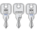 MLM LEHMANN TYPE B1 SLEUTEL | CODEREEKS 18001 - 18100
