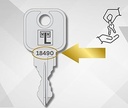 MLM LEHMANN TYPE B1 SLEUTEL | CODEREEKS 18001 - 18100