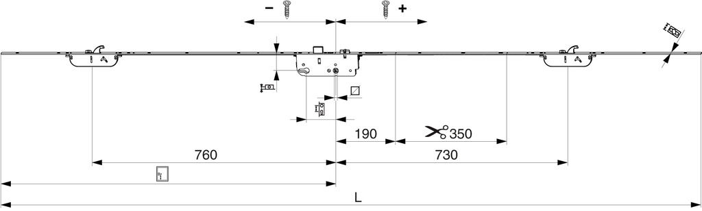 MACO REEKS MF/HO A-TS MEERPUNTSLOT MET DAGSCHOOT EN HAAK COMBINATIE