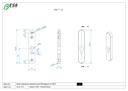 BESA PRO ROZET ONDER & BOVEN AS 72/92MM BUITENKANT