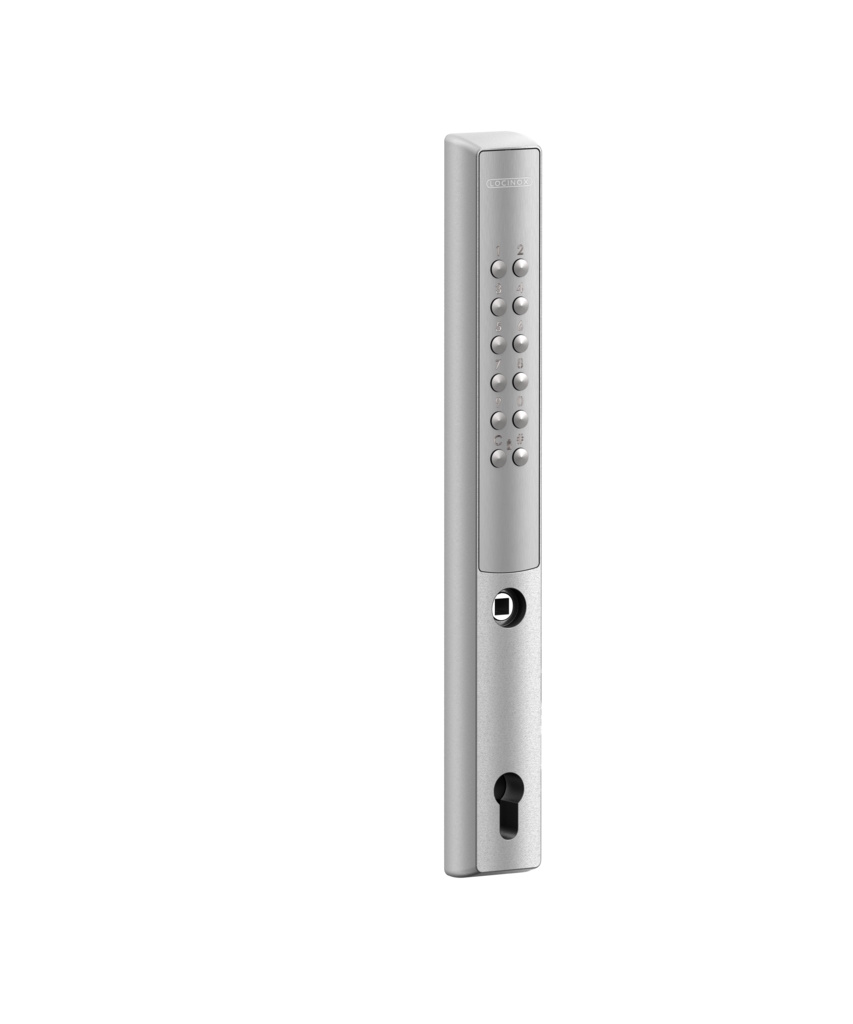 LOCINOX VERA SET MET KRUK BATTERIJGEVOED CODESLOT VOOR INSTEEKSLOTEN