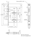 BMH 1013 ANTI-PANIEK D BRANDDEURSLOT