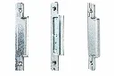 Zilverkleurige slotplaten in drie aanzichten.webp