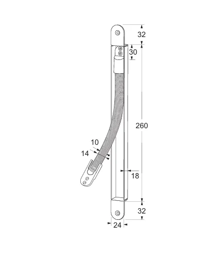MAASLAND KABELOVERGANG VERZINKT 120° _ TEKENING.webp