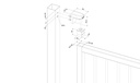 LOCINOX INTERIO INBOUW POORTSLUITER