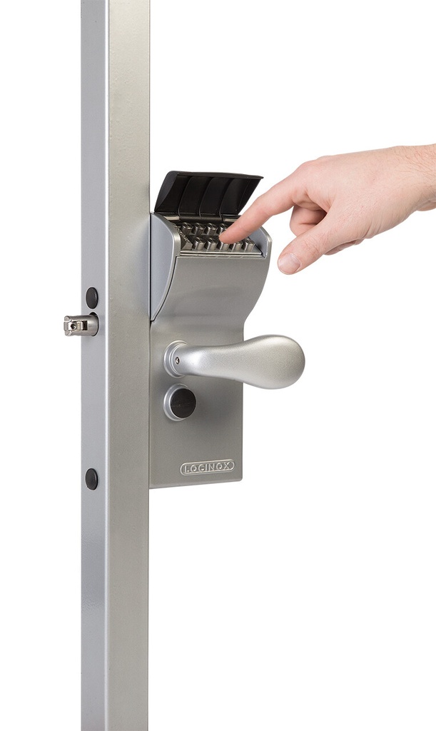 LOCINOX LFKQX1 FREE VINCI - MECHANISCH CODESLOT IN OPBOUW MET BEVEILIGDE INGAGN EN VRIJE UITGANG