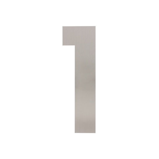 [0035.402111] INTERSTEEL HUISNUMMER XL (Acier inoxydable / Inox, 1)