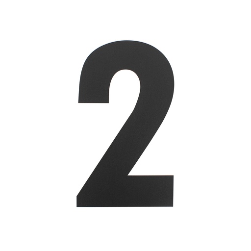 [0023.402112] INTERSTEEL HUISNUMMER XL (Noir, 2)
