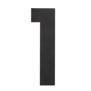[0023.402121] INTERSTEEL HUISNUMMER XXL (Noir, 1)