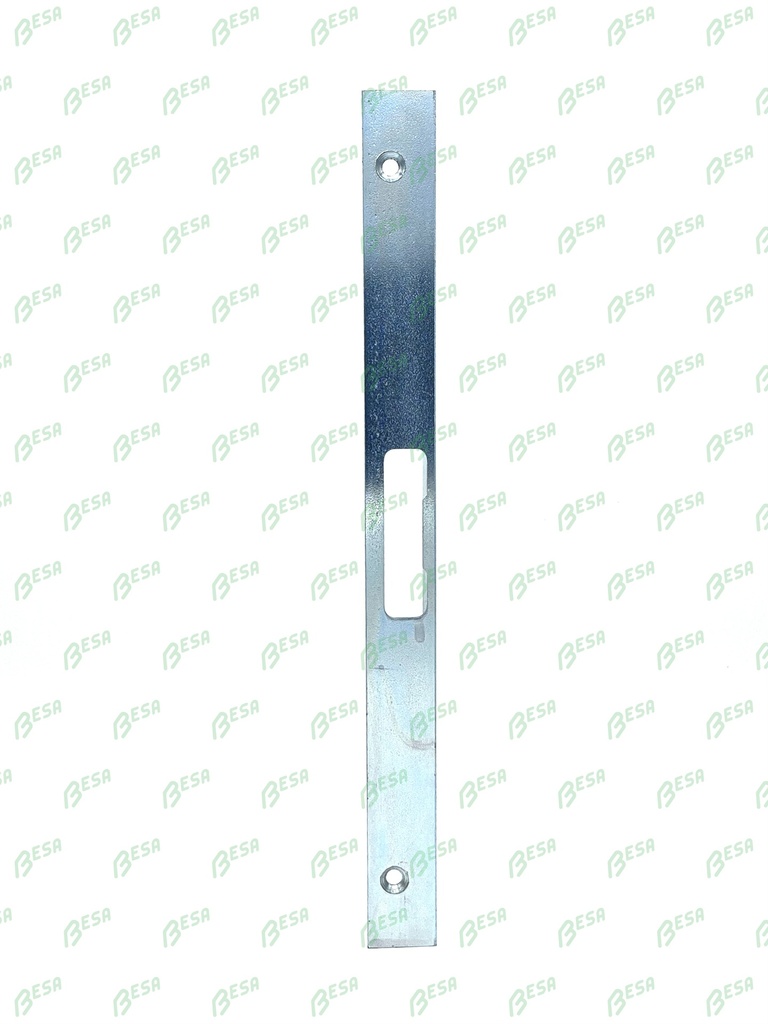 [21610] BESA HOEKSLUITPLAAT UNIVERSEEL VOOR BIJZETSLOT (Galvanised, 300, 25x25)