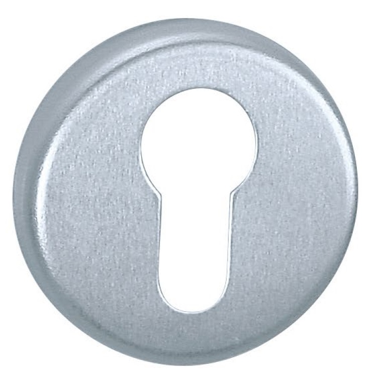 [5803810] WEKA KLIK ROZET ONZICHTBARE VERSCHROEVING PER PAAR (F1 - Aluminium, Euro profielcilinder)