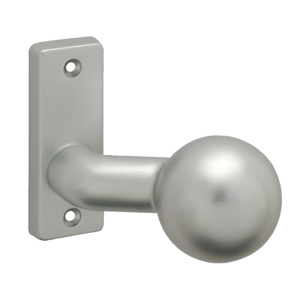 [5995410] WEKA KOGELKNOP OP KORTSCHILD MODEL 2000/160 VOOR POORTSLOT (F1 - Aluminium, Festgelegt)