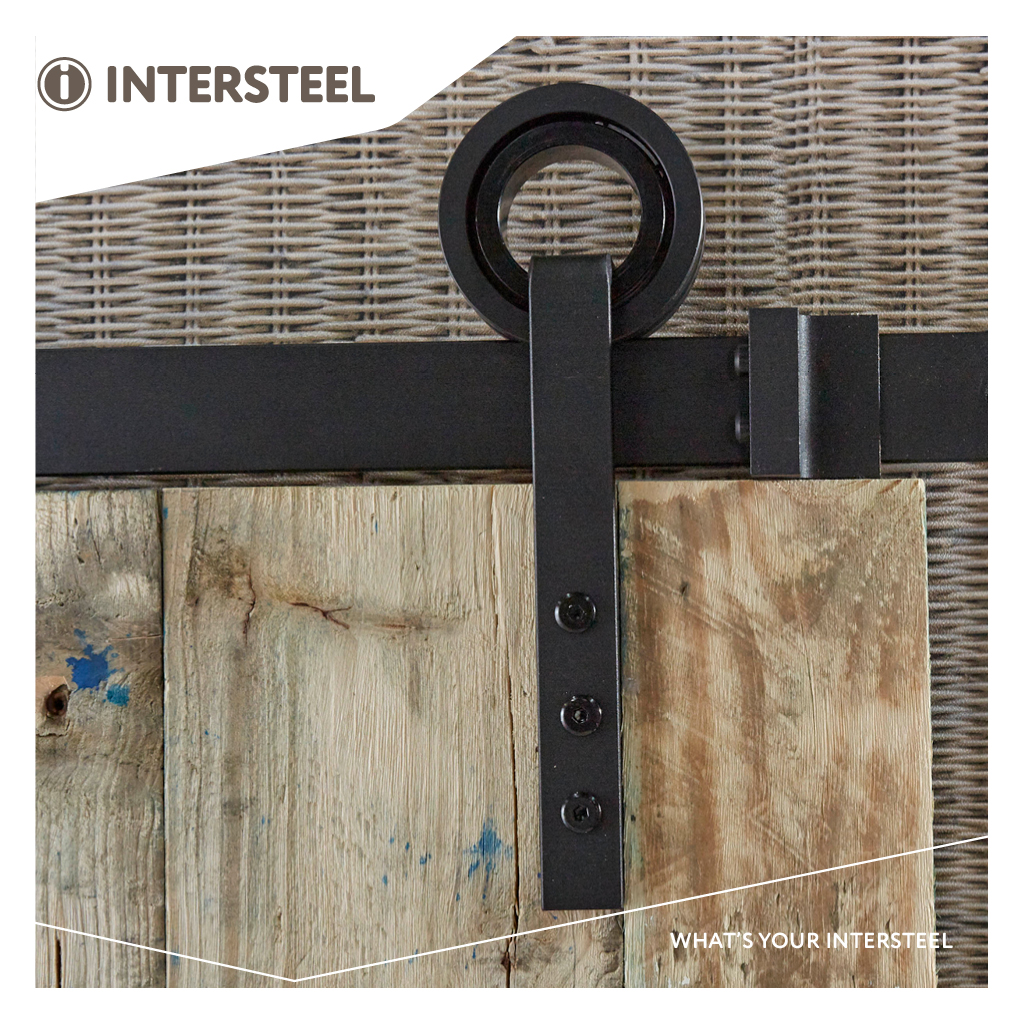 [0023.450123] INTERSTEEL MODERN SCHUIFDEURSYSTEEM (Vorderseite der Tür, Mattschwarz)