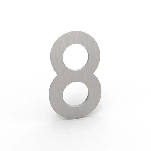 [8-I] ALBO HUISNUMMER & -LETTER (F1 - anodisé, 8)