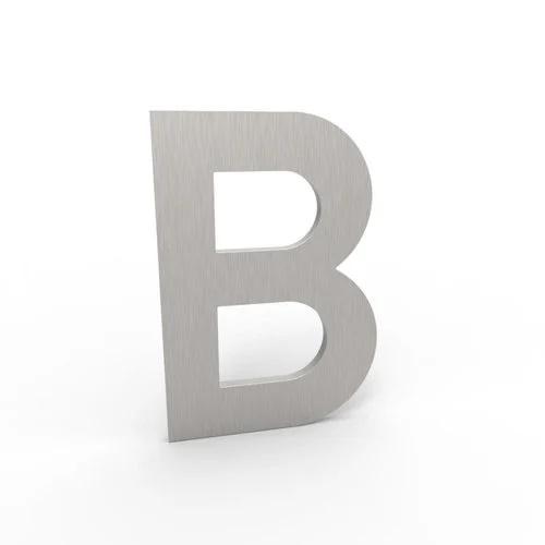 [B-I] ALBO HUISNUMMER & -LETTER (F1 - geanodiseerd, B)
