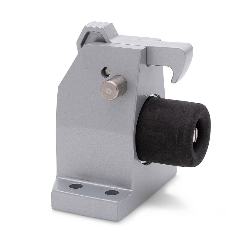 [3871 0000 22] DENI 3871 DEURVASTZETTER MET BUFFER ROBUSTO DUO+ (Silber lackiert)