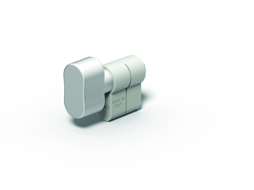 [323M.30] OMEC OTTOO MODULE VOOR CILINDER MET KNOP (Vernikkeld)