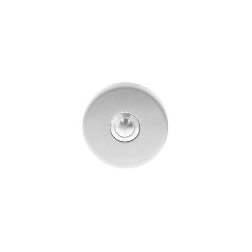 [0035.399040] INTERSTEEL DEURBEL ROND (Roestvrij staal / Inox geborsteld)