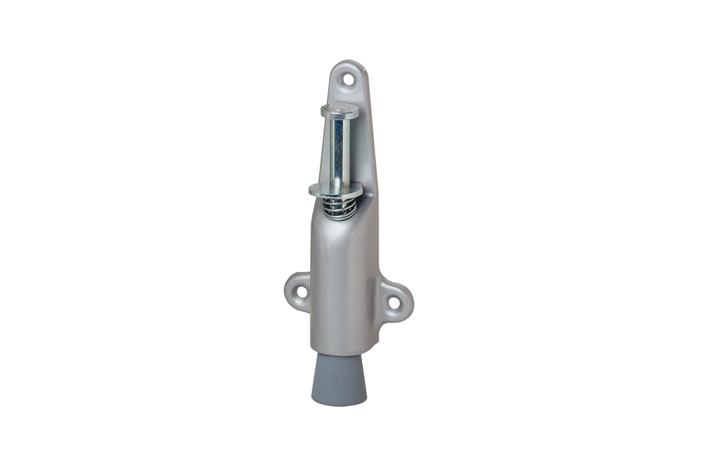 [1024.02] KWS 1024 DOOR HOLDER WITH THROW (Silver lacquered)