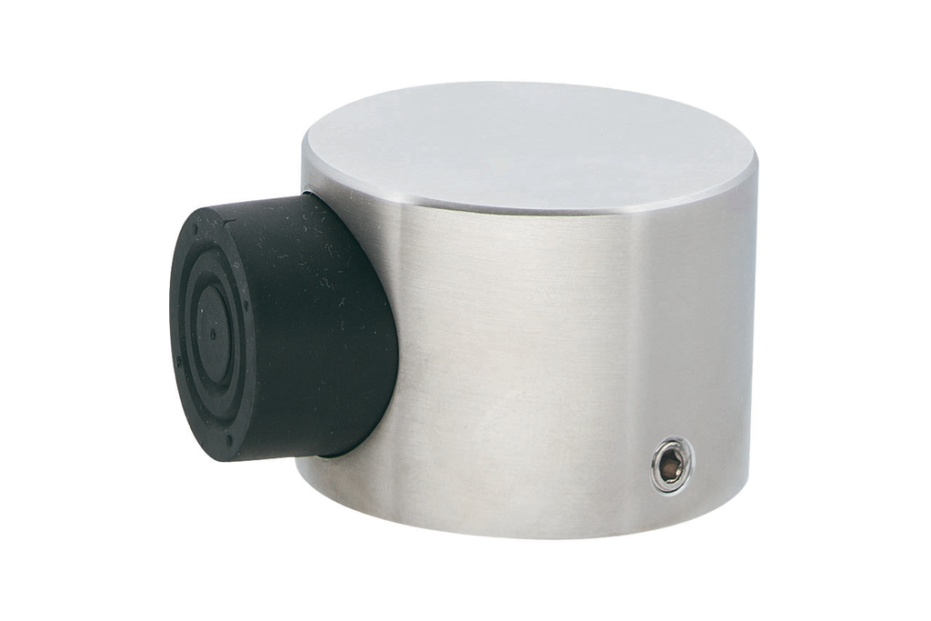 [2110.02] KWS 2110 DEURSTOPPER MET VEER (Zilver gelakt)