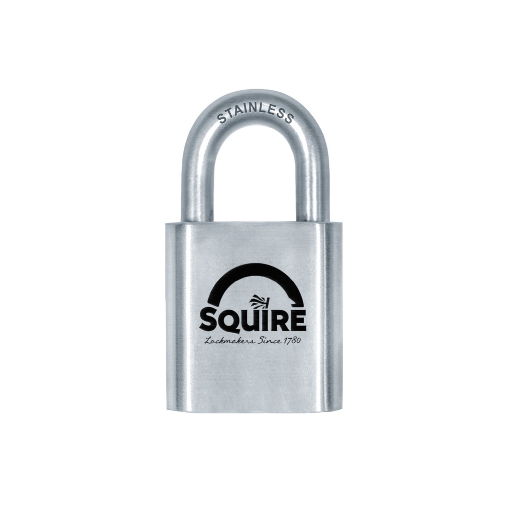 [ST50S] SQUIRE STRONGHOLD® MASSIEF INOX (Verschiedene Schlüssel (VS), Öffnen Sie, 50)