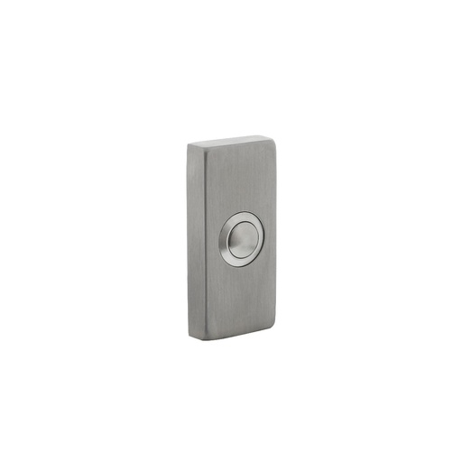 [0035.399038] INTERSTEEL DEURBEL RECHTHOEKIG (Roestvrij staal / Inox geborsteld)