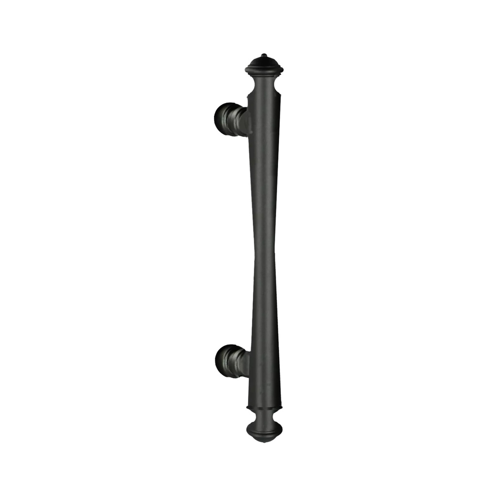 [322-82-60-01/182] QUINCALUX DEURGREEP MODEL 322 (Zwart, 182 (totale lengte: 280))
