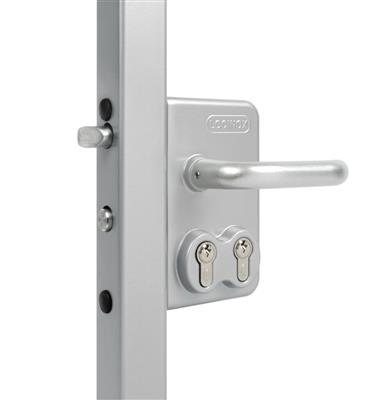 [P00022574-ZILV] LOCINOX LDKZD1 SERRURE DOUBLE CYLINDRE (Carré, 10, Argent)