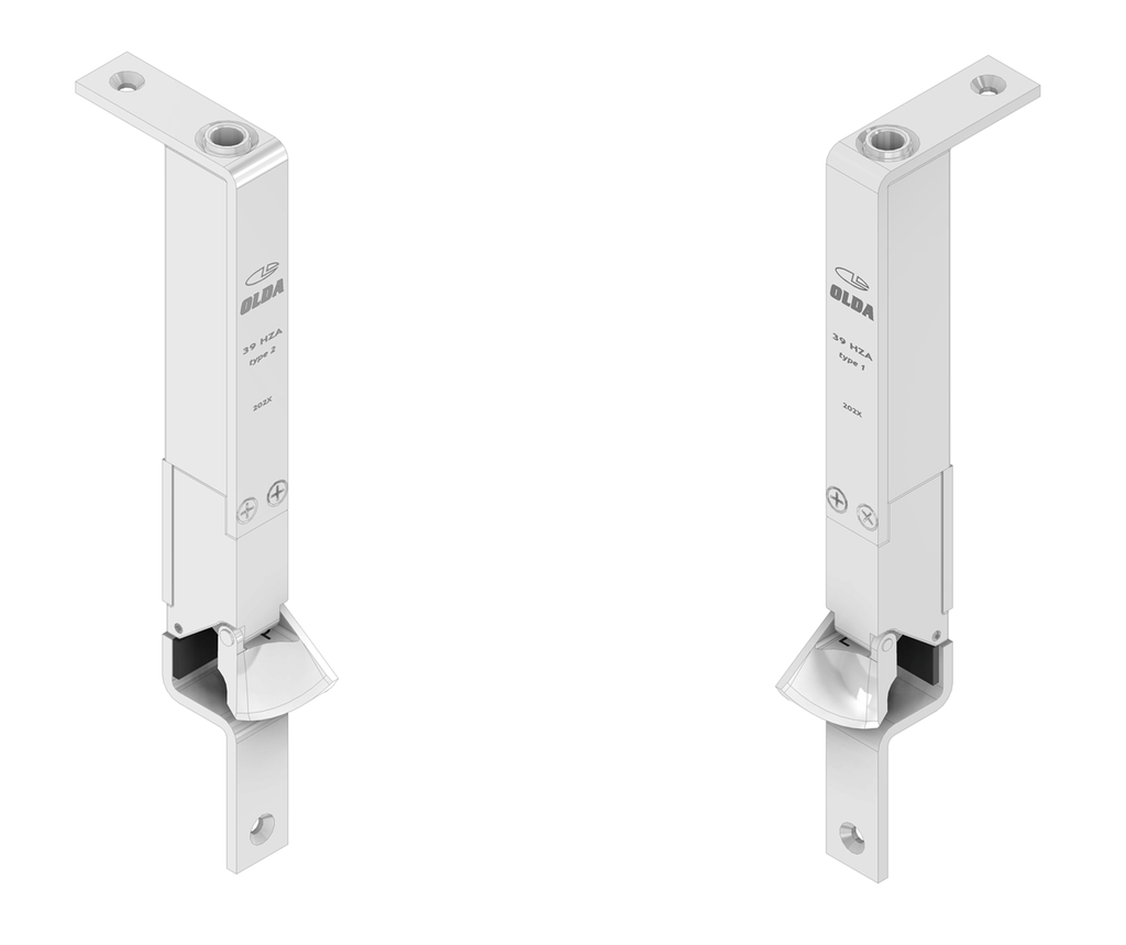 [0810.039.1000] OLDA 39 AUTOMATIC SLIDER EXTRA NARROW (Type 1 (see image))