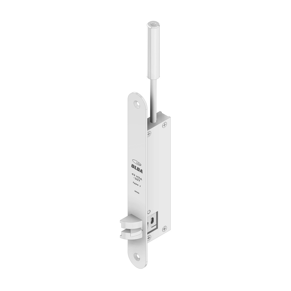 [0810.143.1002] OLDA 43 AUTOMATISCHE KANTSCHUIF RONDE VOORPLAAT (Type 1 (zie afbeelding))