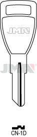 JMA BRUTE SLEUTEL PROFIEL CN-1D