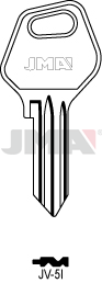 JMA BRUTE SLEUTEL PROFIEL JV-5I