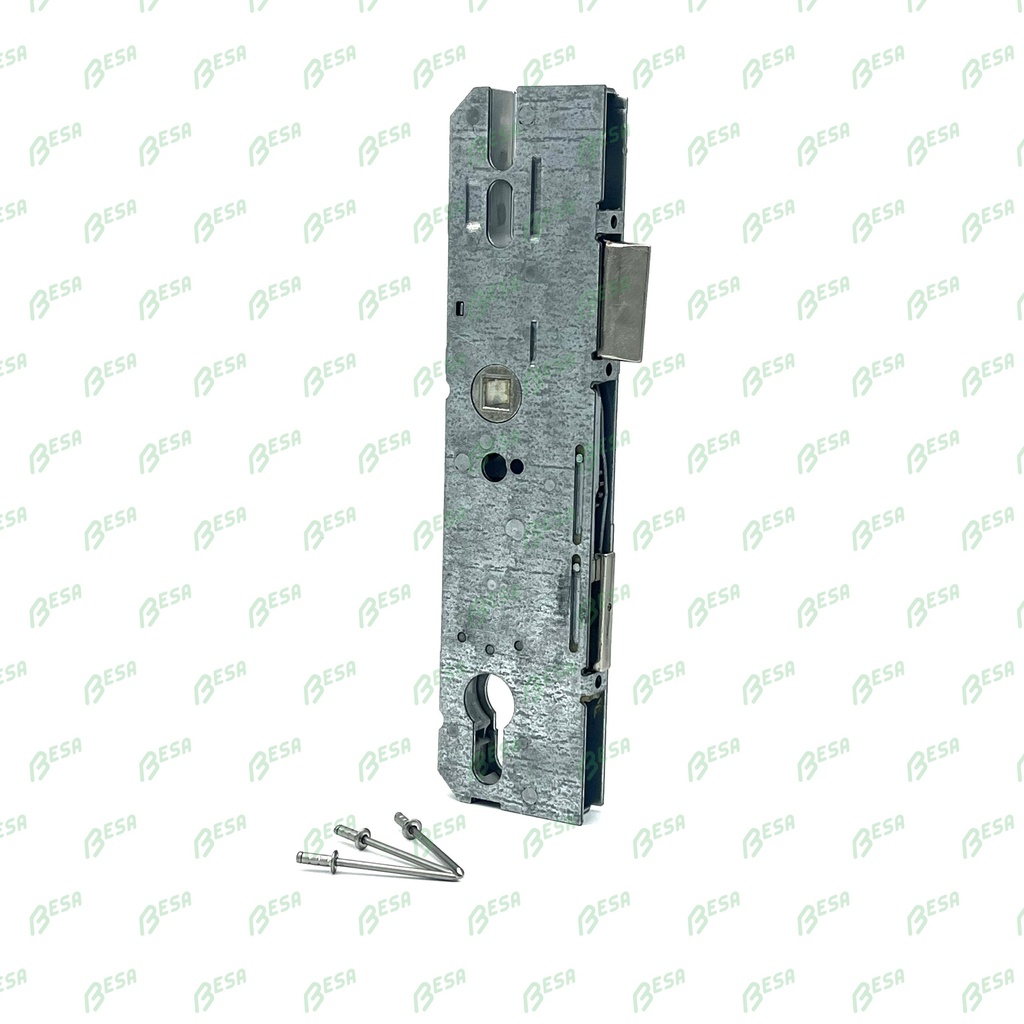 [3500107] KFV REPARATIE HOOFDSLOTKAST AS 92MM VOOR MEERPUNTSLUITING (25, Hebelbedienung)
